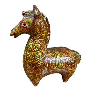Bitossi Ceramiche Italian Ceramic Horse
